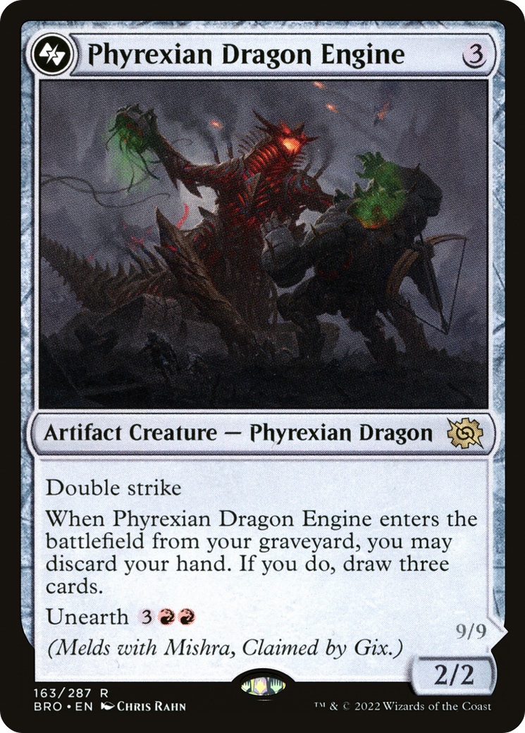 Phyrexian Dragon Engine [The Brothers' War]-1