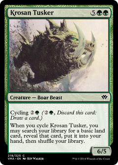 Krosan Tusker (VMA-218) - Vintage Masters Foil-1