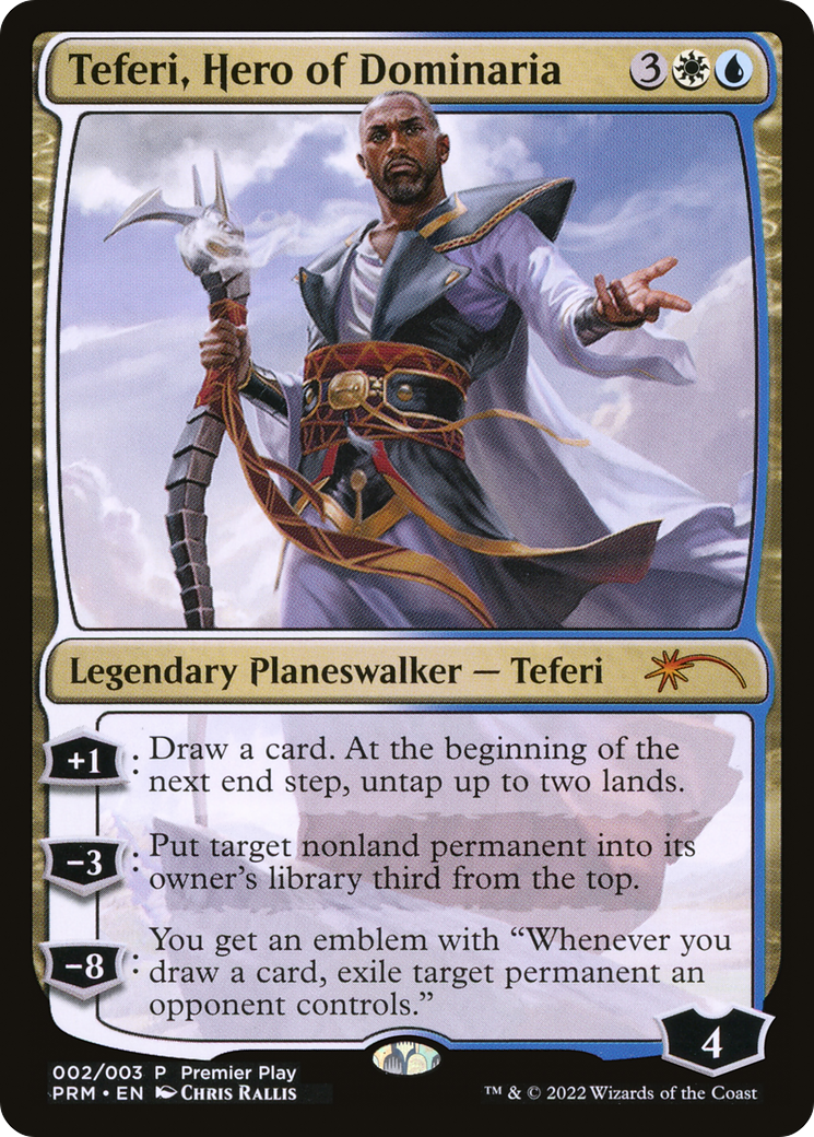 Teferi, Hero of Dominaria [Pro Tour Promos]-1