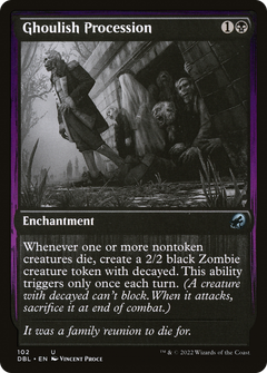 Ghoulish Procession [Innistrad: Double Feature]-1
