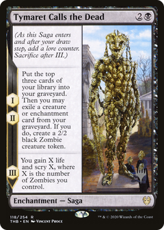 Tymaret Calls the Dead (PPTHB-118P) - Theros Beyond Death Promos Foil-1