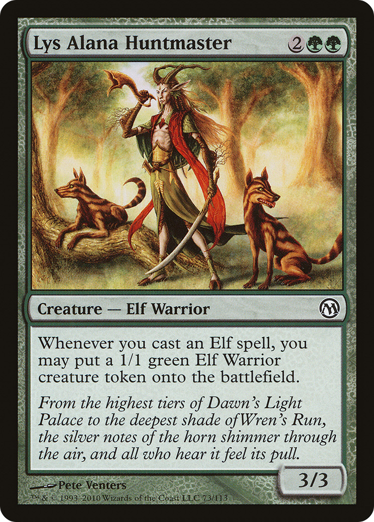 Lys Alana Huntmaster [Duels of the Planeswalkers]-1