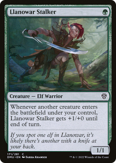 Llanowar Stalker [Dominaria United]-1