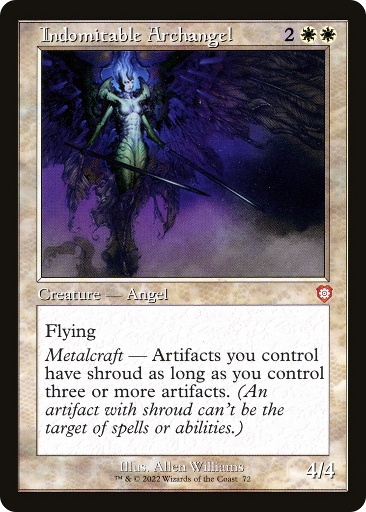 Indomitable Archangel (Retro) [The Brothers' War Commander]-1