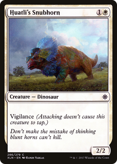 Huatli's Snubhorn [Ixalan]-1