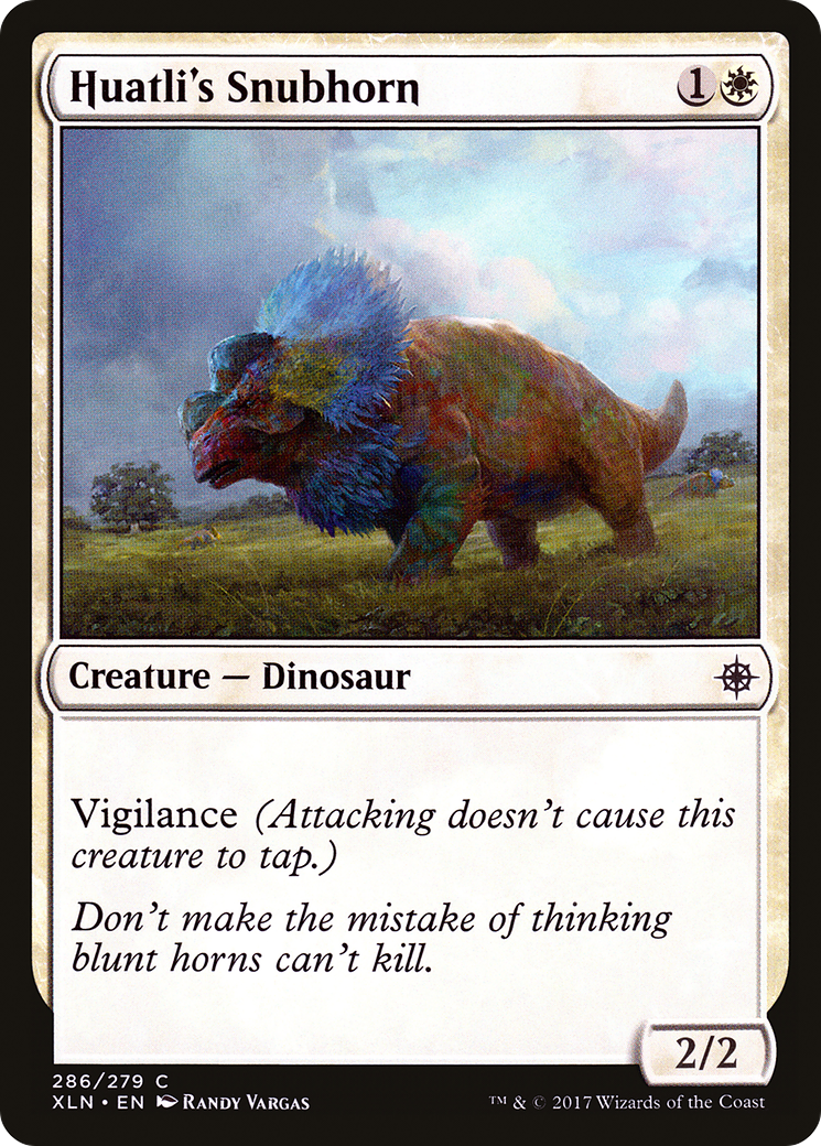 Huatli's Snubhorn [Ixalan]-1