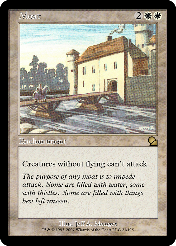 Moat (ME1-021) - Masters Edition Foil-1