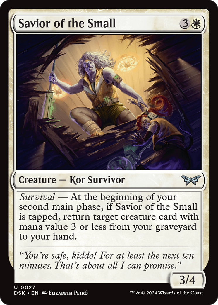 Savior of the Small [Duskmourn: House of Horror]-1