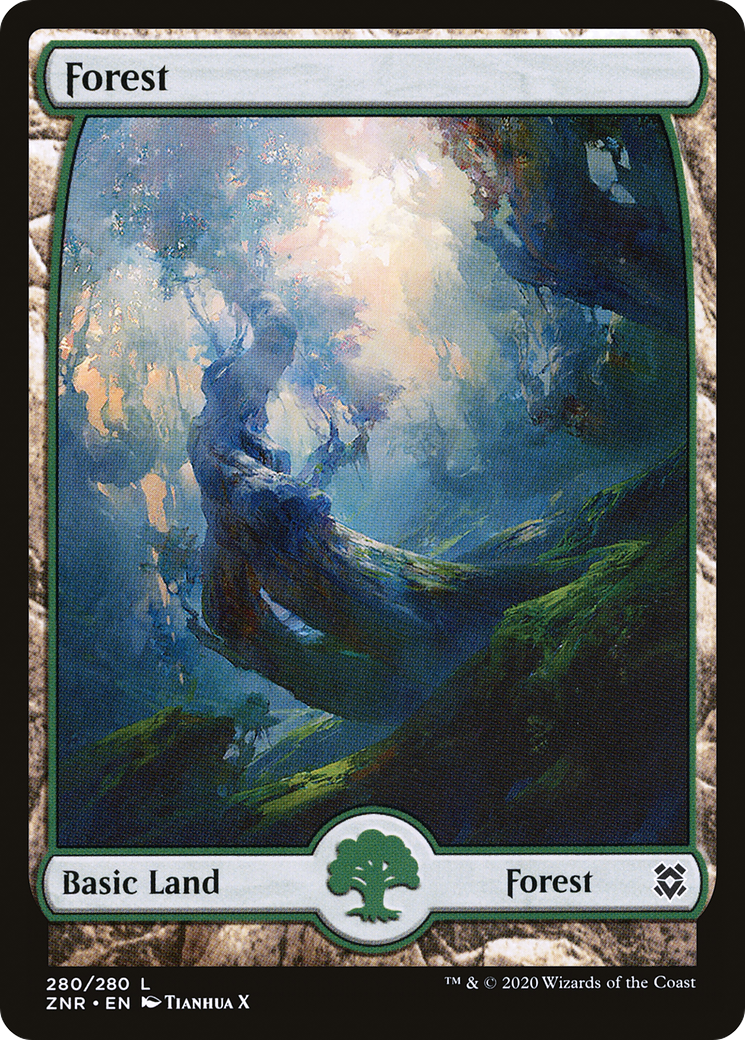 Forest (280) [Zendikar Rising]-1