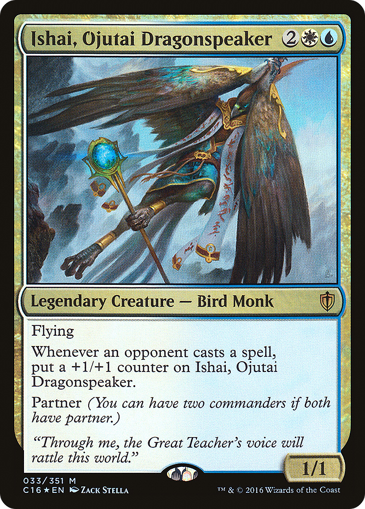 Ishai, Ojutai Dragonspeaker [Commander 2016]-1