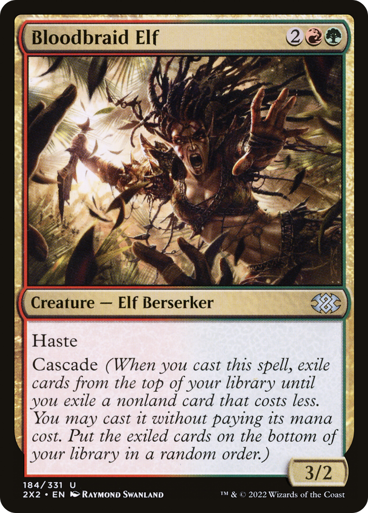 Bloodbraid Elf [Double Masters 2022]-1