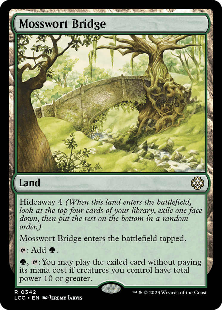 Mosswort Bridge [The Lost Caverns of Ixalan Commander]-1