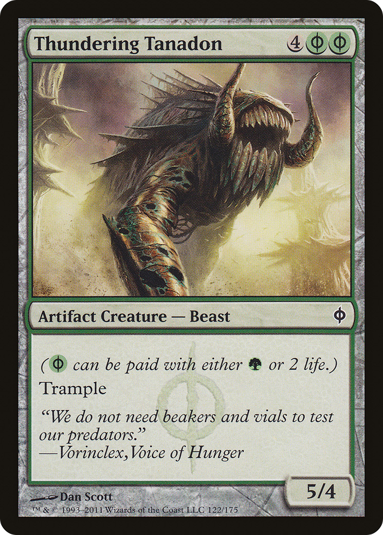 Thundering Tanadon (NPH-122) - New Phyrexia-1