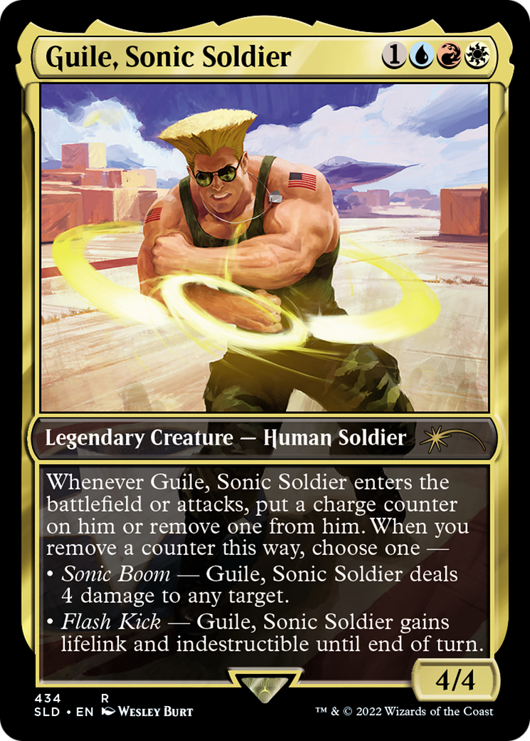 Guile, Sonic Soldier [Secret Lair Drop Series]-1