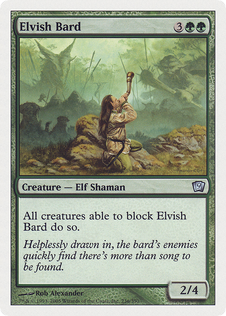 Elvish Bard [Ninth Edition]-1