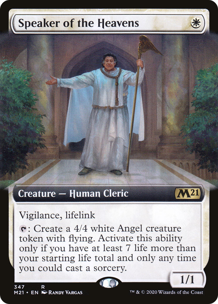 Speaker of the Heavens (Extended Art) [Core Set 2021]-1