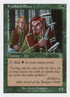 Fyndhorn Elves [Deckmasters]-1