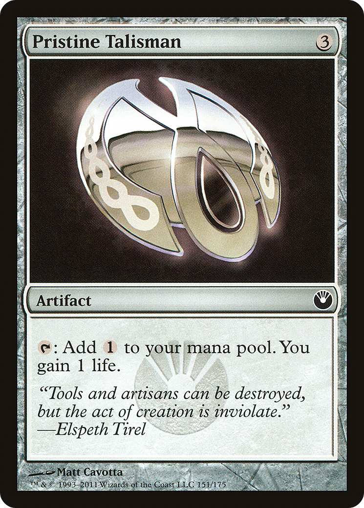 Pristine Talisman (Game Day) [New Phyrexia Promos]-1