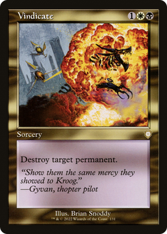 Vindicate (Retro Frame) (BRC-131) - The Brothers' War Commander-1