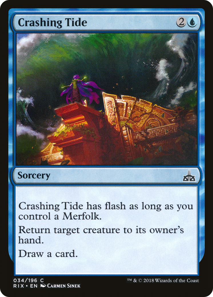 Crashing Tide [Rivals of Ixalan]-1