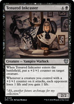 Tenured Inkcaster [Outlaws of Thunder Junction Commander]-1