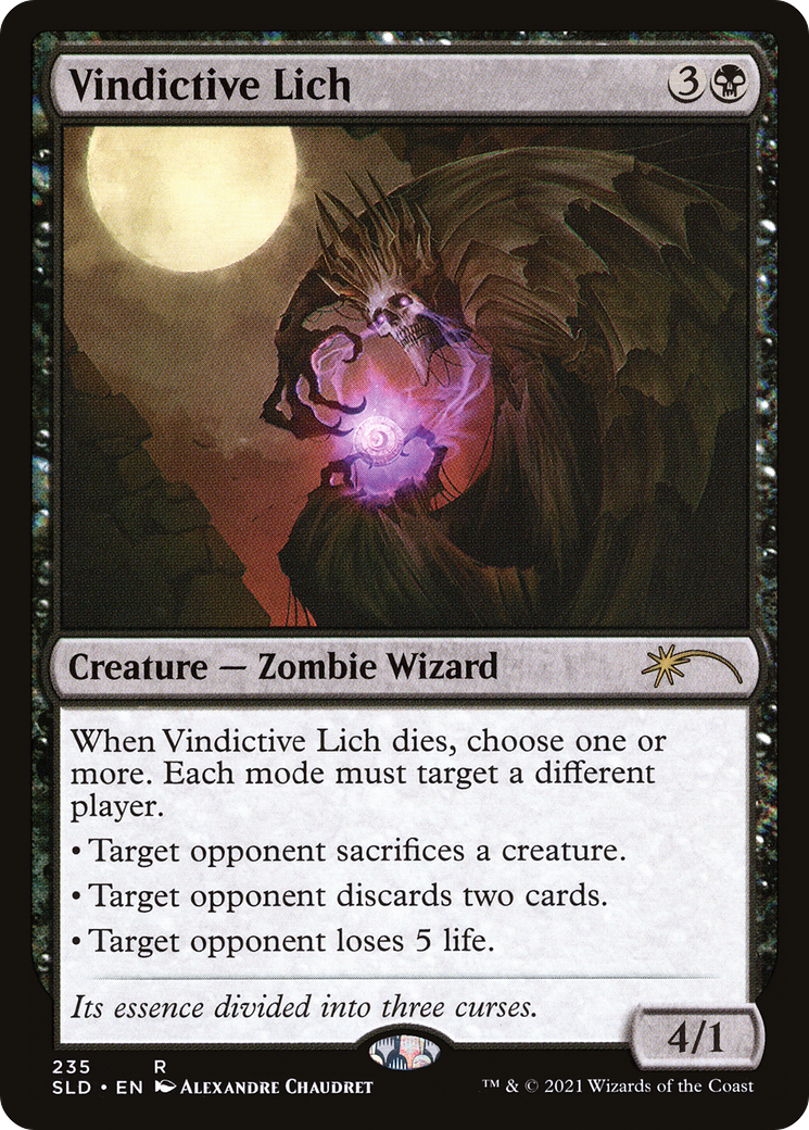 Vindictive Lich (SLD-235) - Secret Lair Drop-1