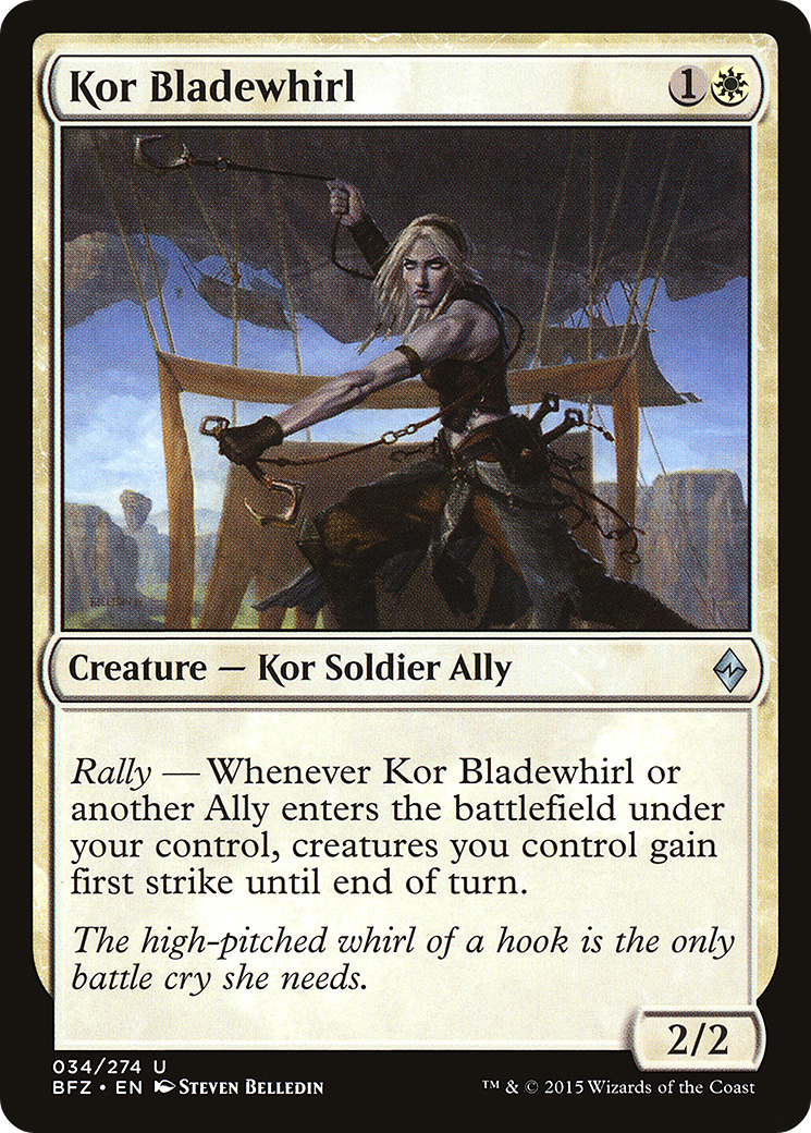 Kor Bladewhirl [Battle for Zendikar]-1