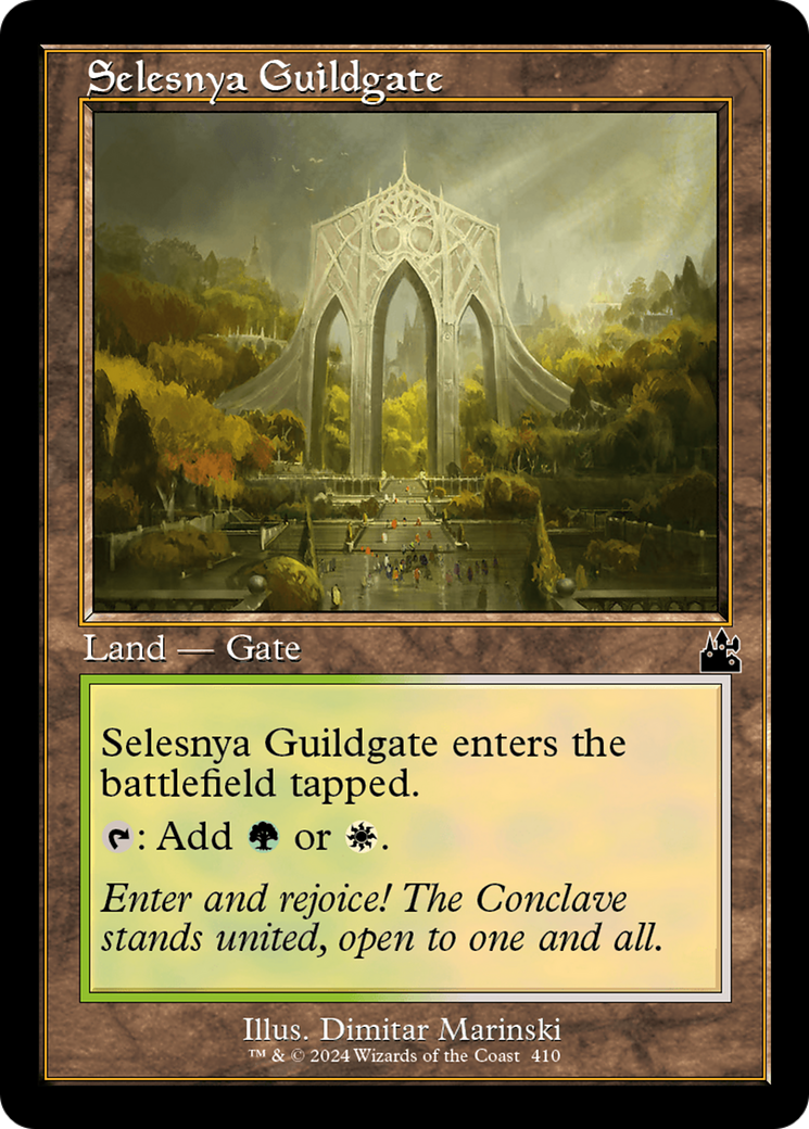 Selesnya Guildgate (Retro Frame) [Ravnica Remastered]-1