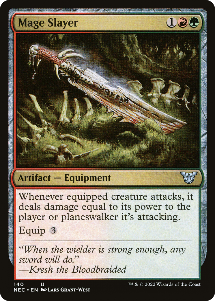 Mage Slayer [Kamigawa: Neon Dynasty Commander]-1
