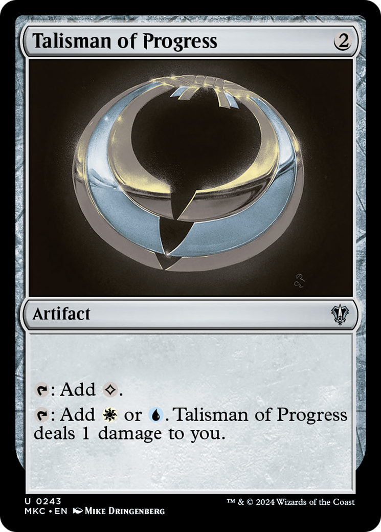Talisman of Progress [Murders at Karlov Manor Commander]-1