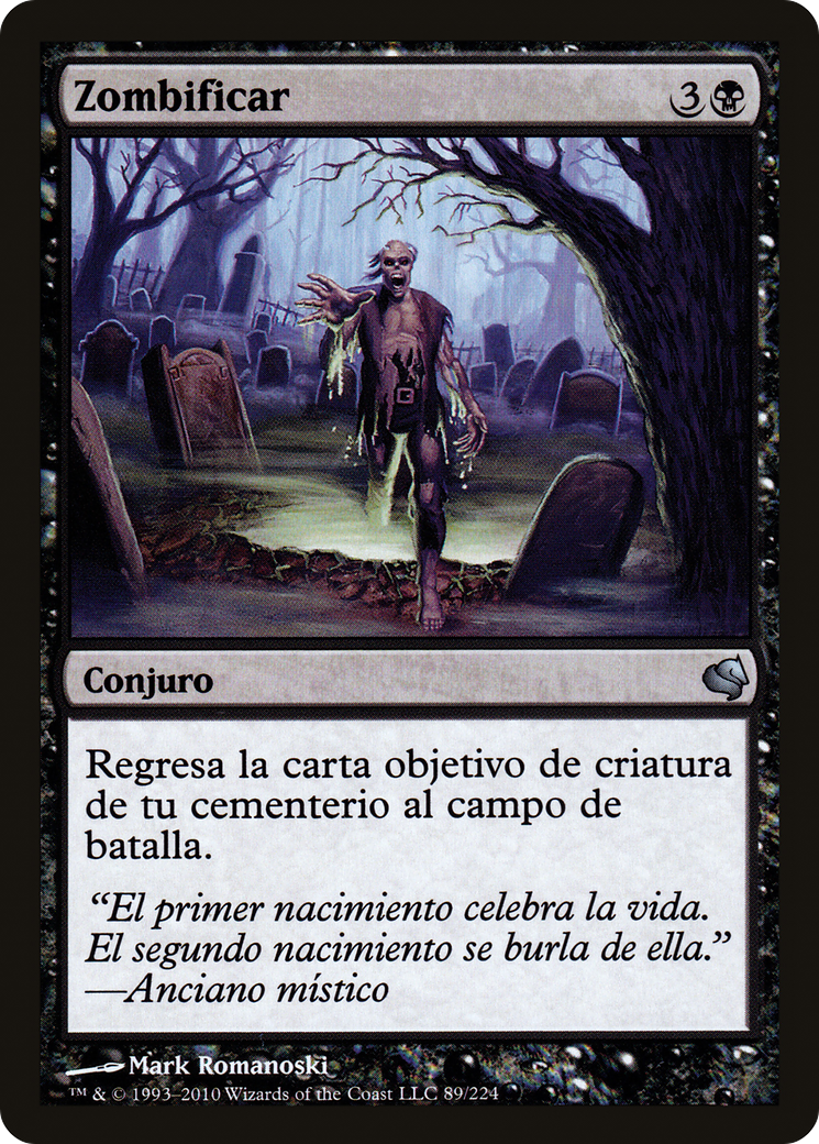Zombify (Spanish) - "Zombificar" (PS11-089) - Salvat 2011-1