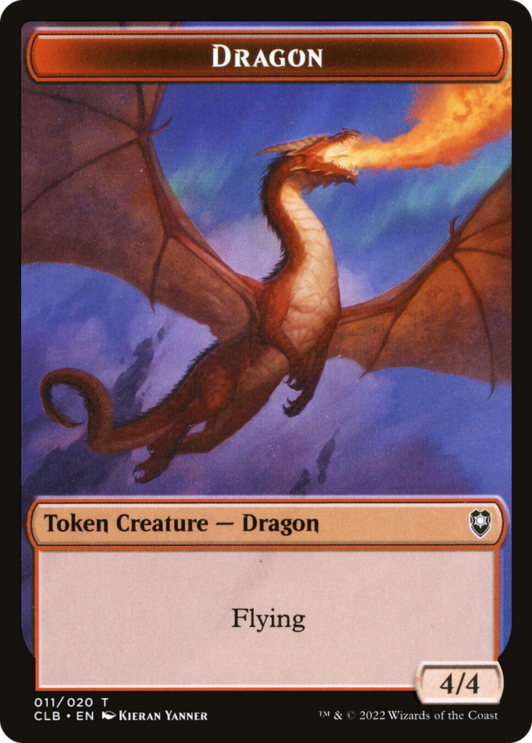 Dragon Token [Commander Legends: Battle for Baldur's Gate Tokens]-1
