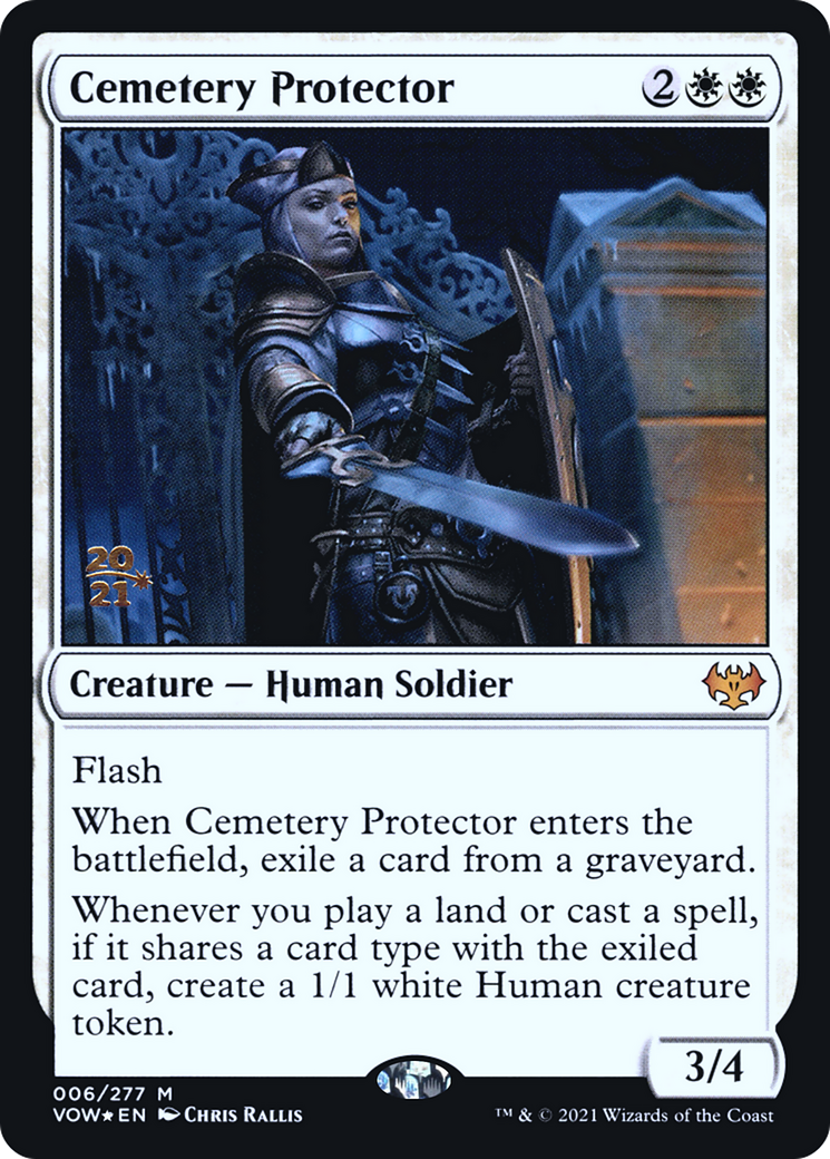 Cemetery Protector [Innistrad: Crimson Vow Prerelease Promos]-1