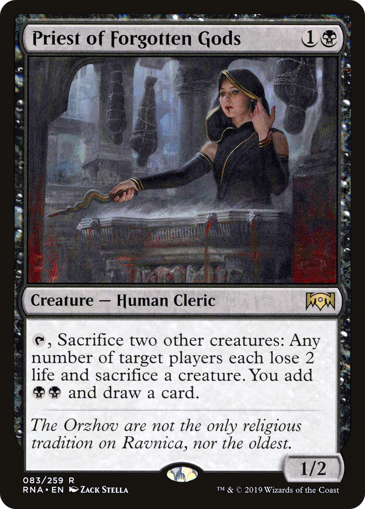 Priest of Forgotten Gods [Ravnica Allegiance]-1