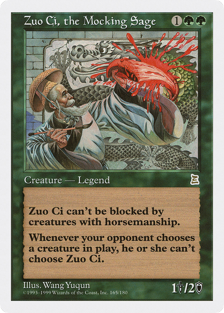 Zuo Ci, the Mocking Sage (PTK-165) - Portal Three Kingdoms-1