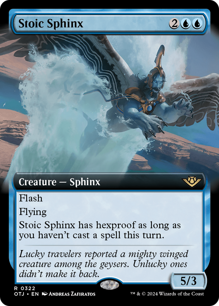Stoic Sphinx (Extended Art) [Outlaws of Thunder Junction]-1