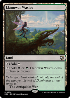 Llanowar Wastes [Modern Horizons 3 Commander]-1