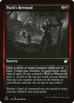 Pack's Betrayal [Innistrad: Double Feature]-1