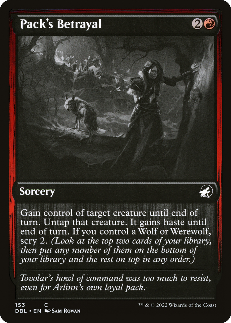 Pack's Betrayal [Innistrad: Double Feature]-1