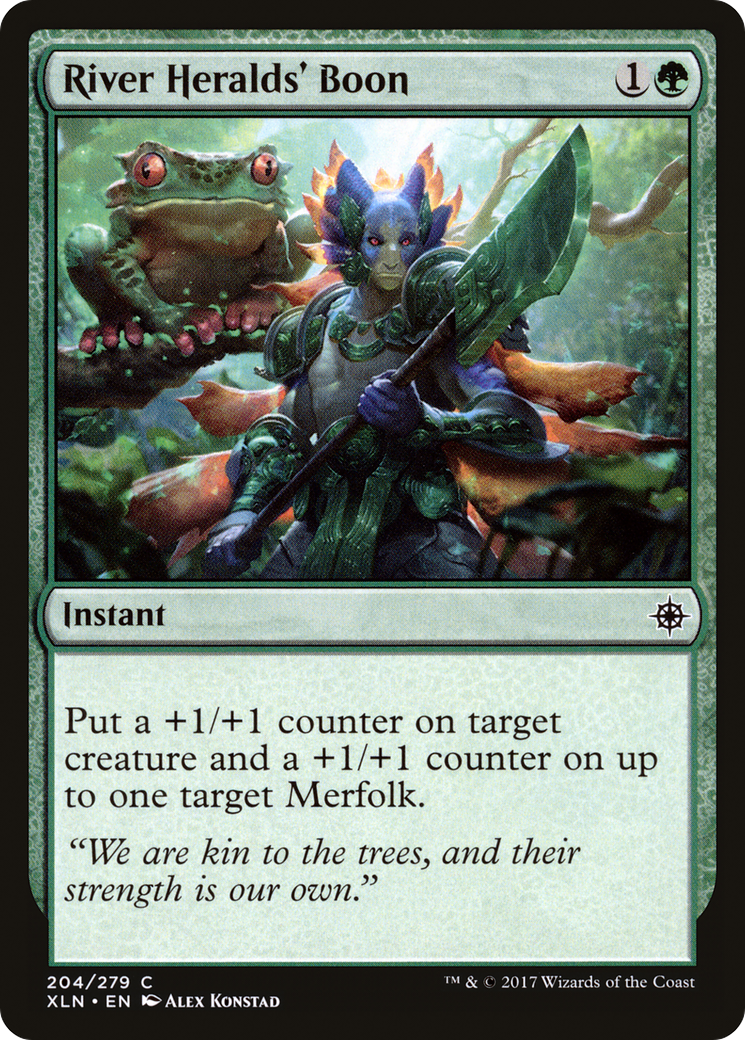 River Heralds' Boon [Ixalan]-1