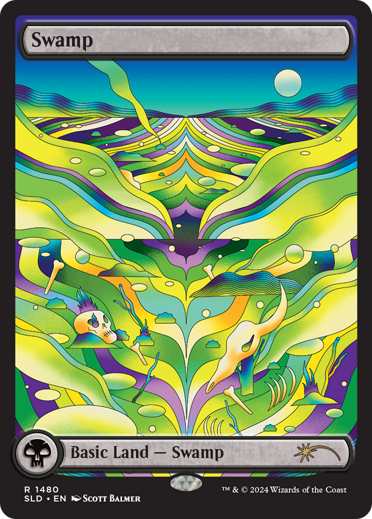 Swamp (SLD-1480) - Secret Lair Drop Foil-1