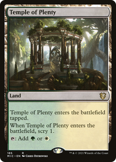 Temple of Plenty [Innistrad: Midnight Hunt Commander]-1