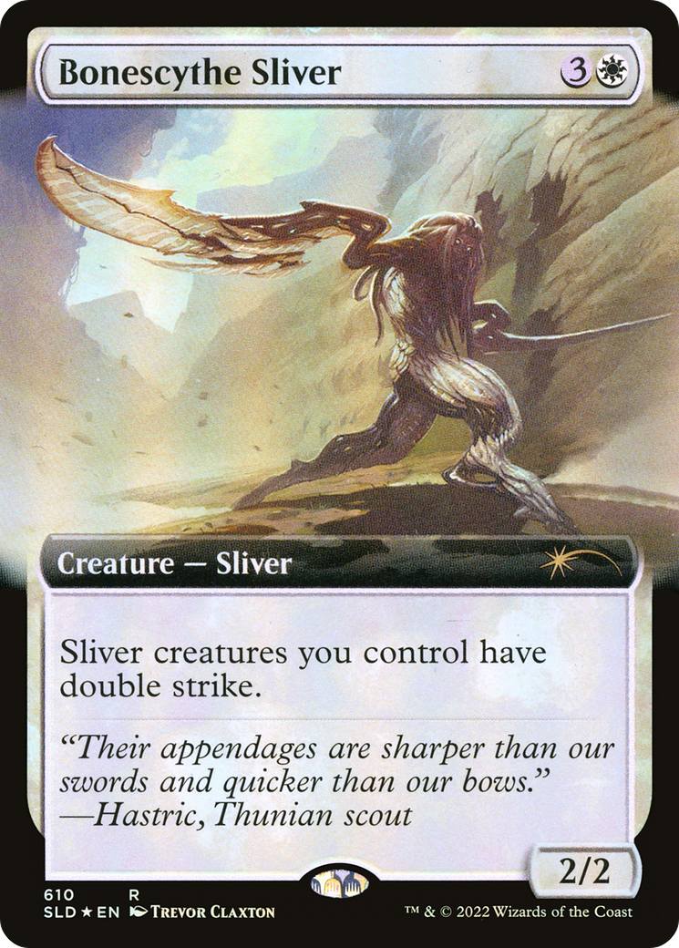 Bonescythe Sliver (Extended Art) [Secret Lair Drop Series]-1