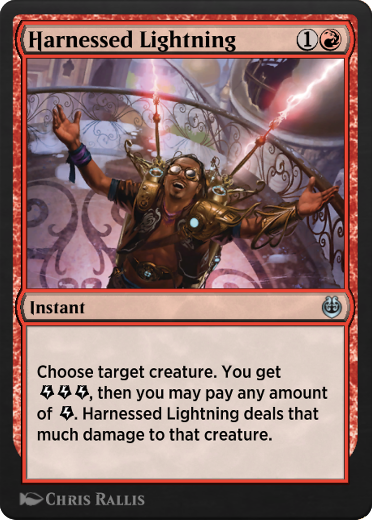 Harnessed Lightning (KLR-127) - Kaladesh Remastered-1
