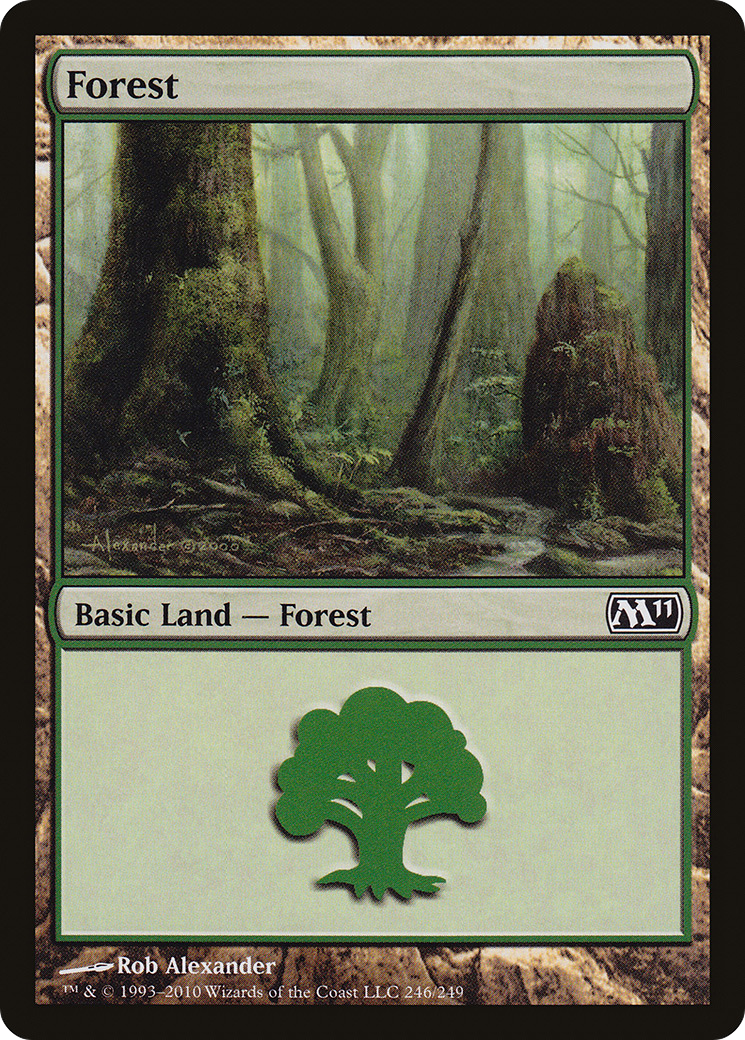Forest (246) [Magic 2011]-1