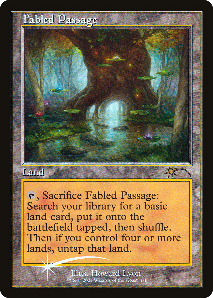 Fabled Passage (Promo) [Wizards Play Network 2021]-1