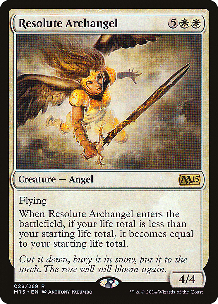 Resolute Archangel [Magic 2015]-1