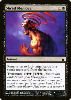 Shred Memory [Ravnica: City of Guilds]-1