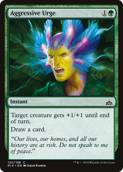 Aggressive Urge [Rivals of Ixalan]-1