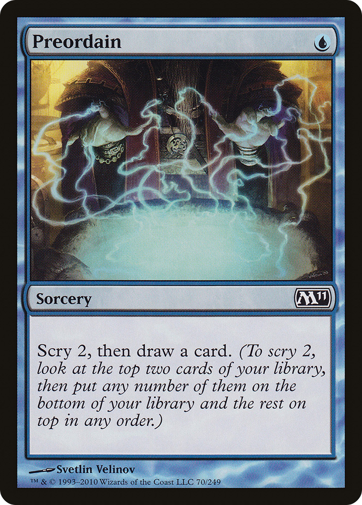 Preordain [Magic 2011]-1
